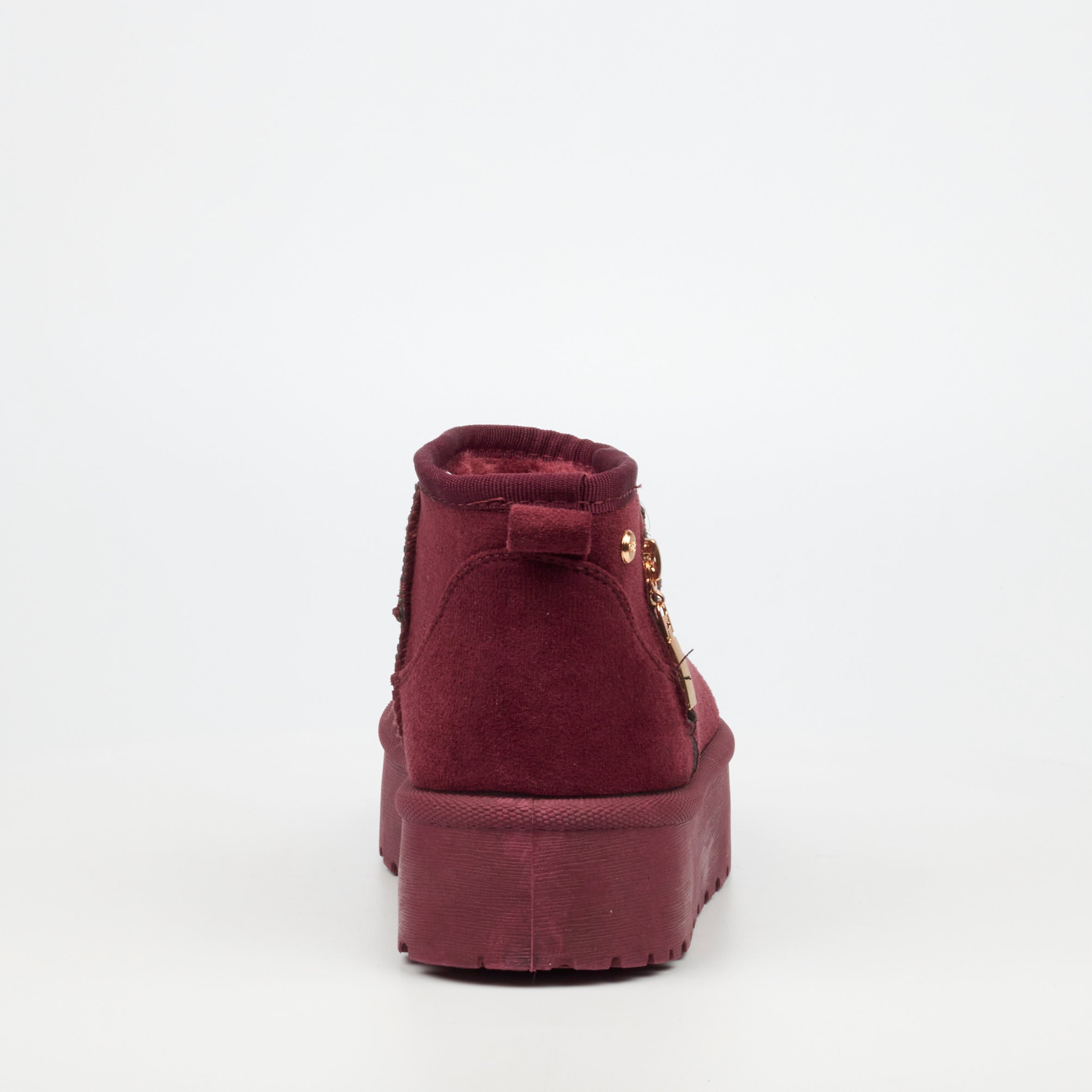 Miss Black Bae 9 Ankle Boot - Plum footwear Miss Black