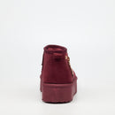 Miss Black Bae 9 Ankle Boot - Plum