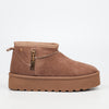 Miss Black Bae 9 Ankle Boot - Taupe footwear Miss Black