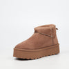 Miss Black Bae 9 Ankle Boot - Taupe footwear Miss Black