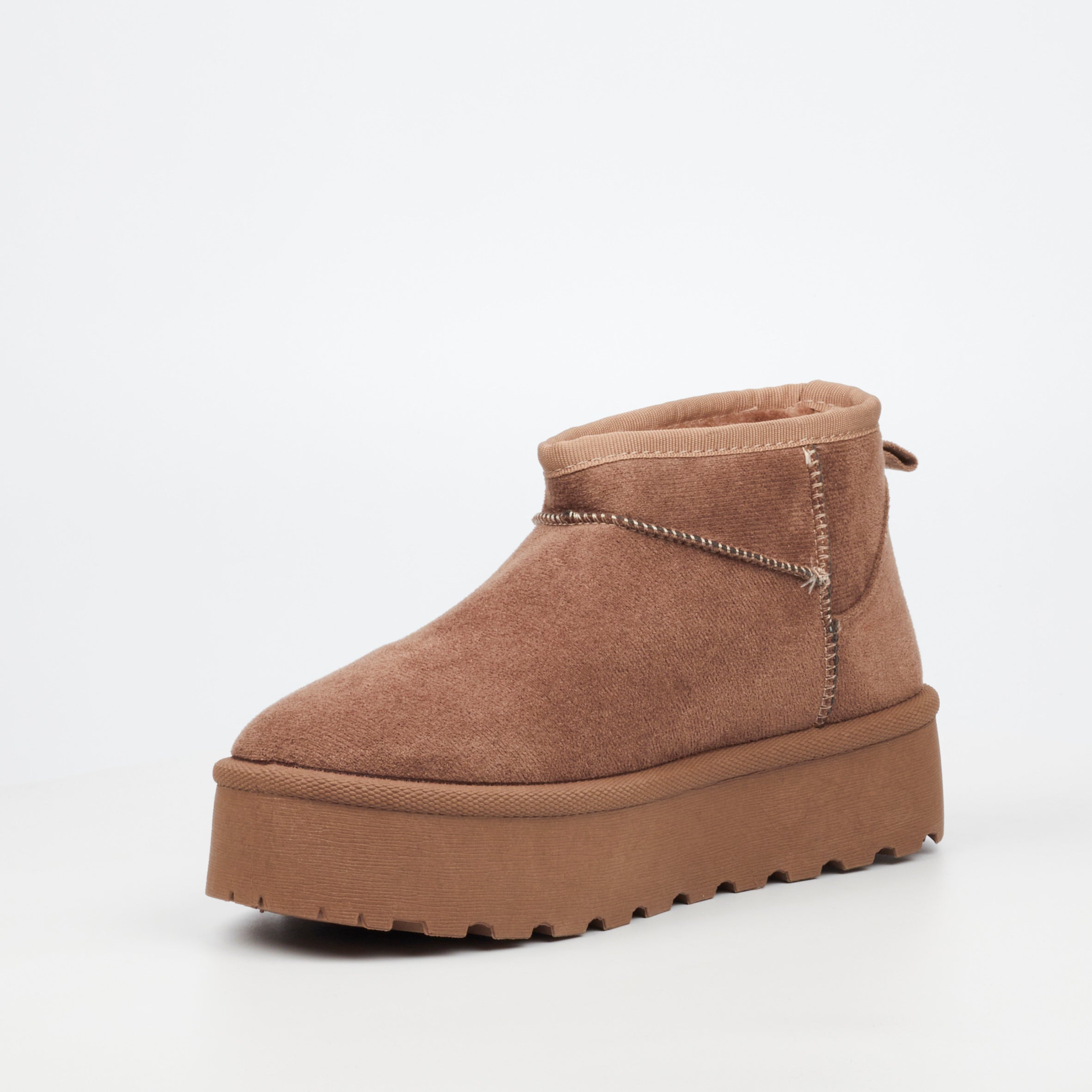 Miss Black Bae 9 Ankle Boot - Taupe footwear Miss Black