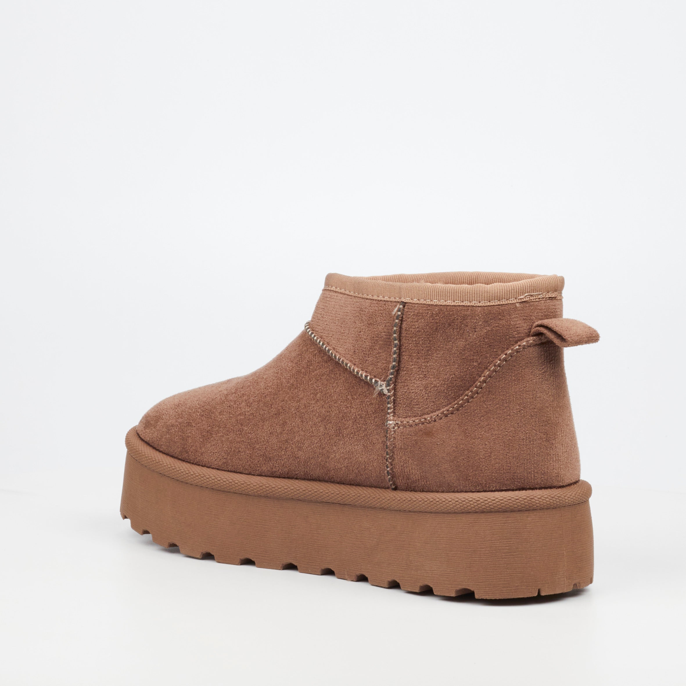 Miss Black Bae 9 Ankle Boot - Taupe footwear Miss Black