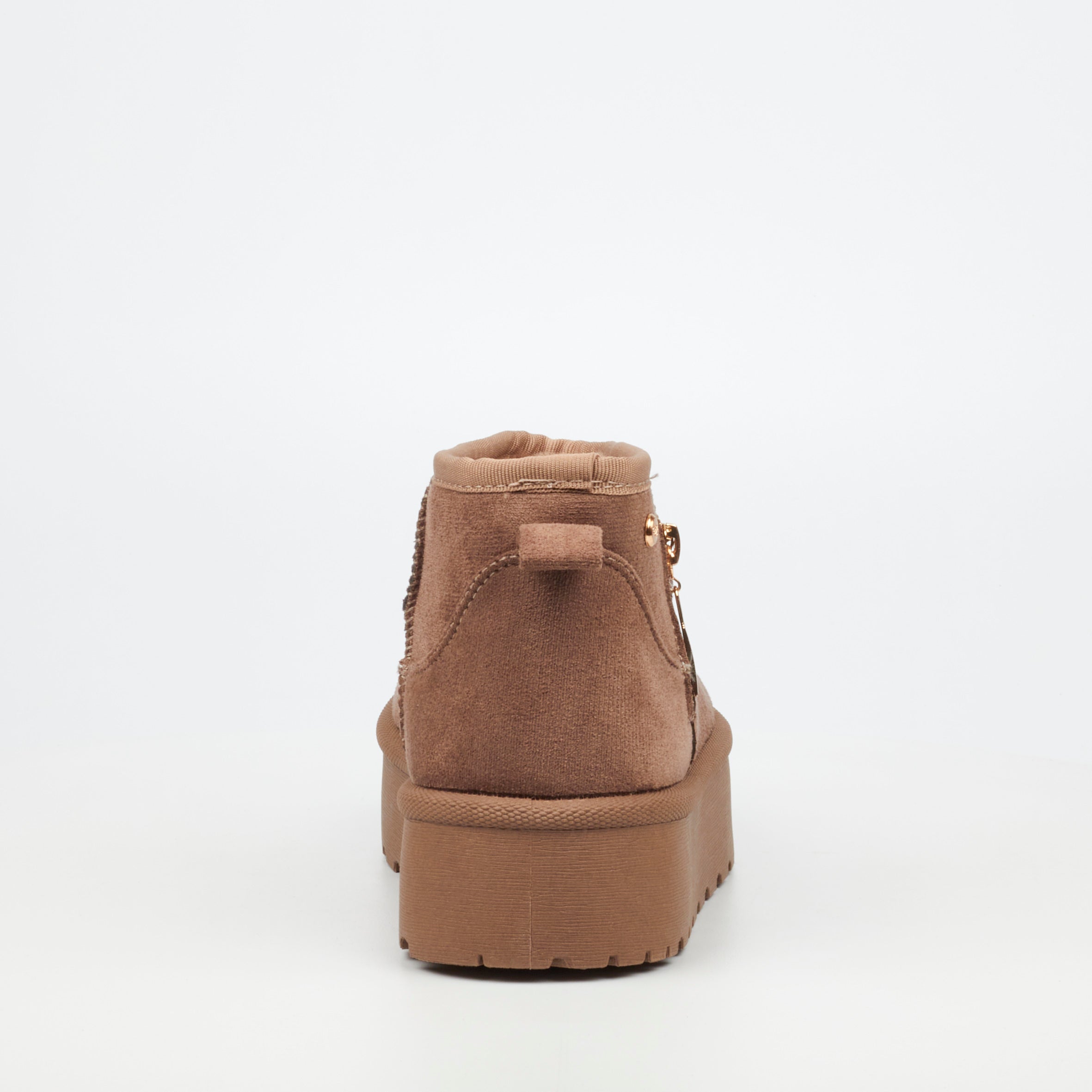 Miss Black Bae 9 Ankle Boot - Taupe footwear Miss Black