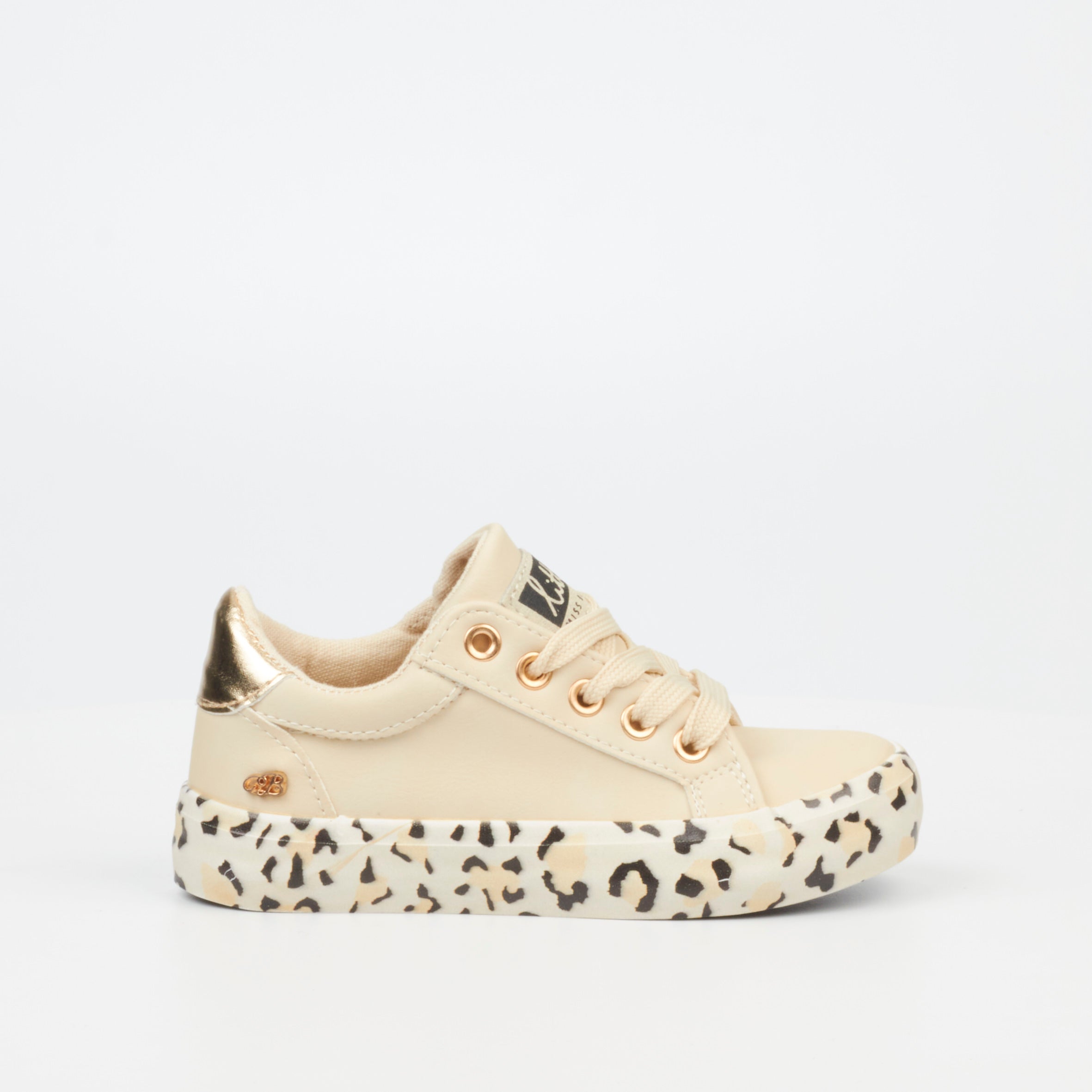 Little Miss Black Baker 16 Sneaker - Nude