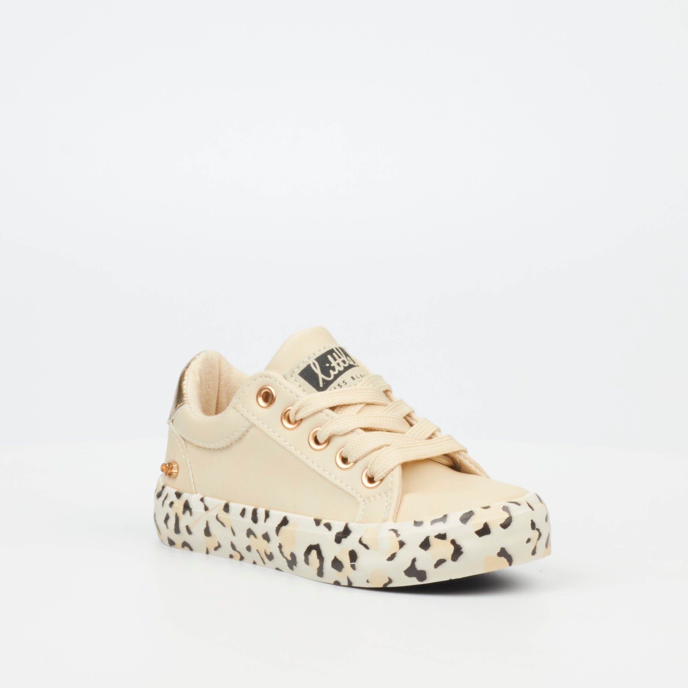 Little Miss Black Baker 16 Sneaker - Nude
