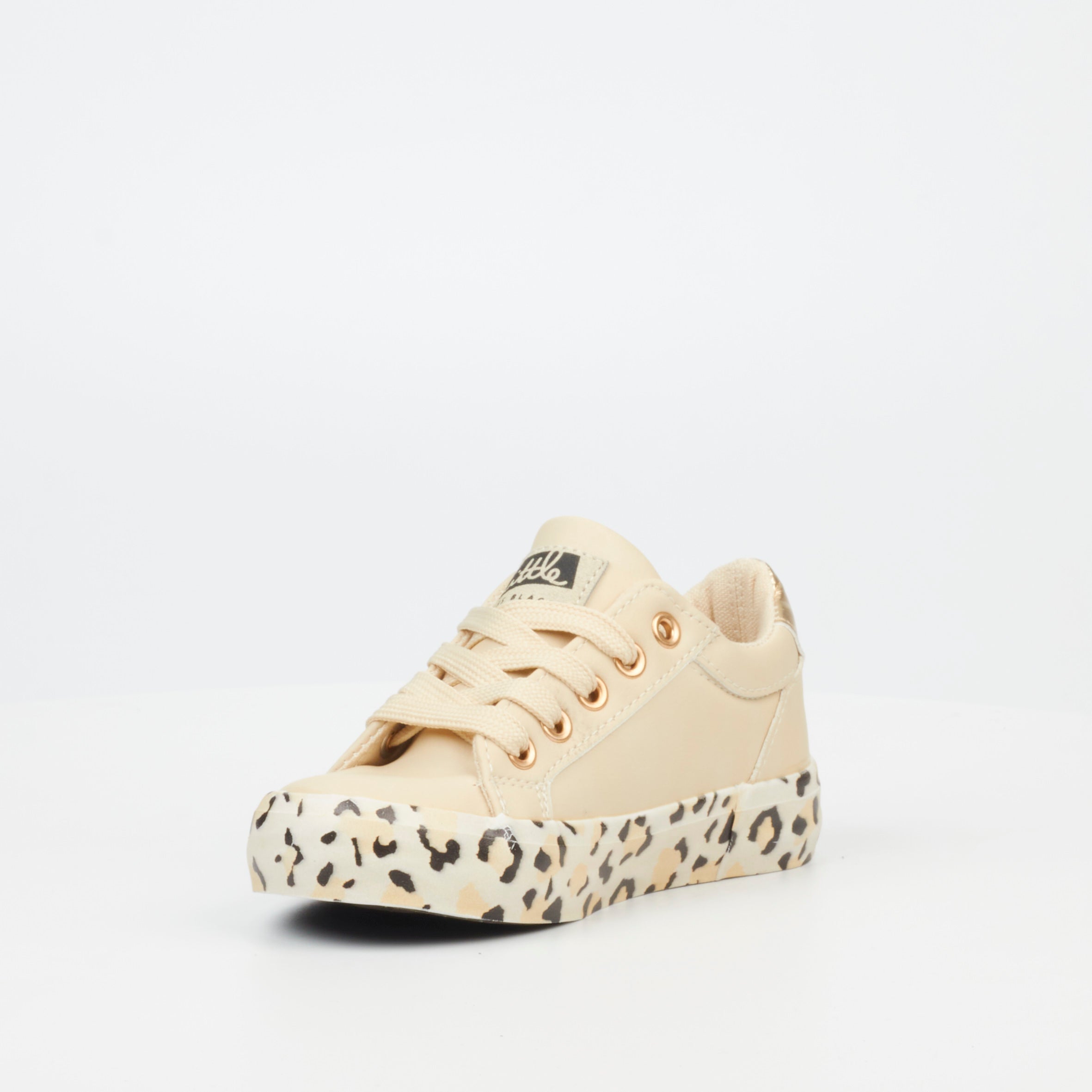 Little Miss Black Baker 16 Sneaker - Nude