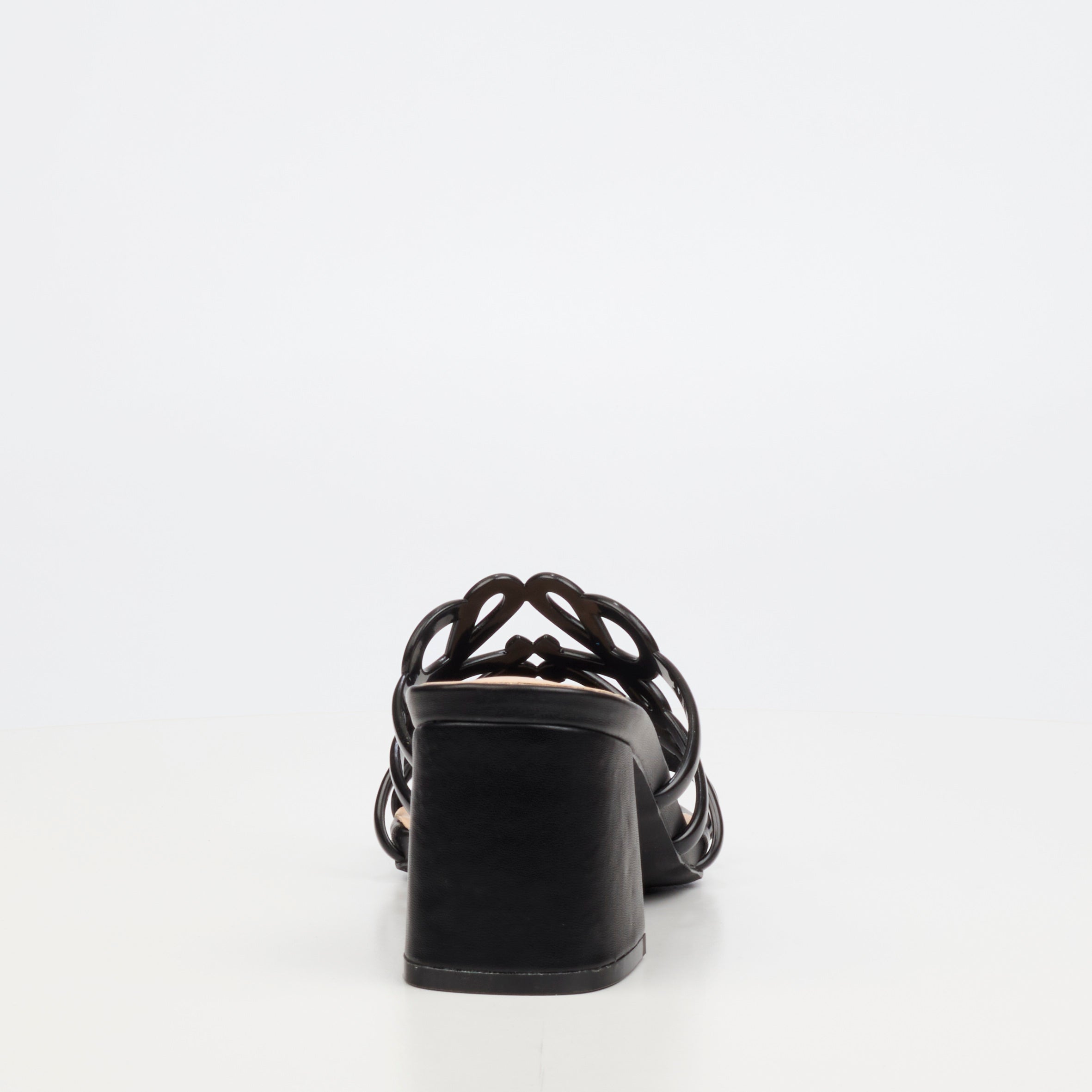 Miss Black Bardot 11 Heel - Black