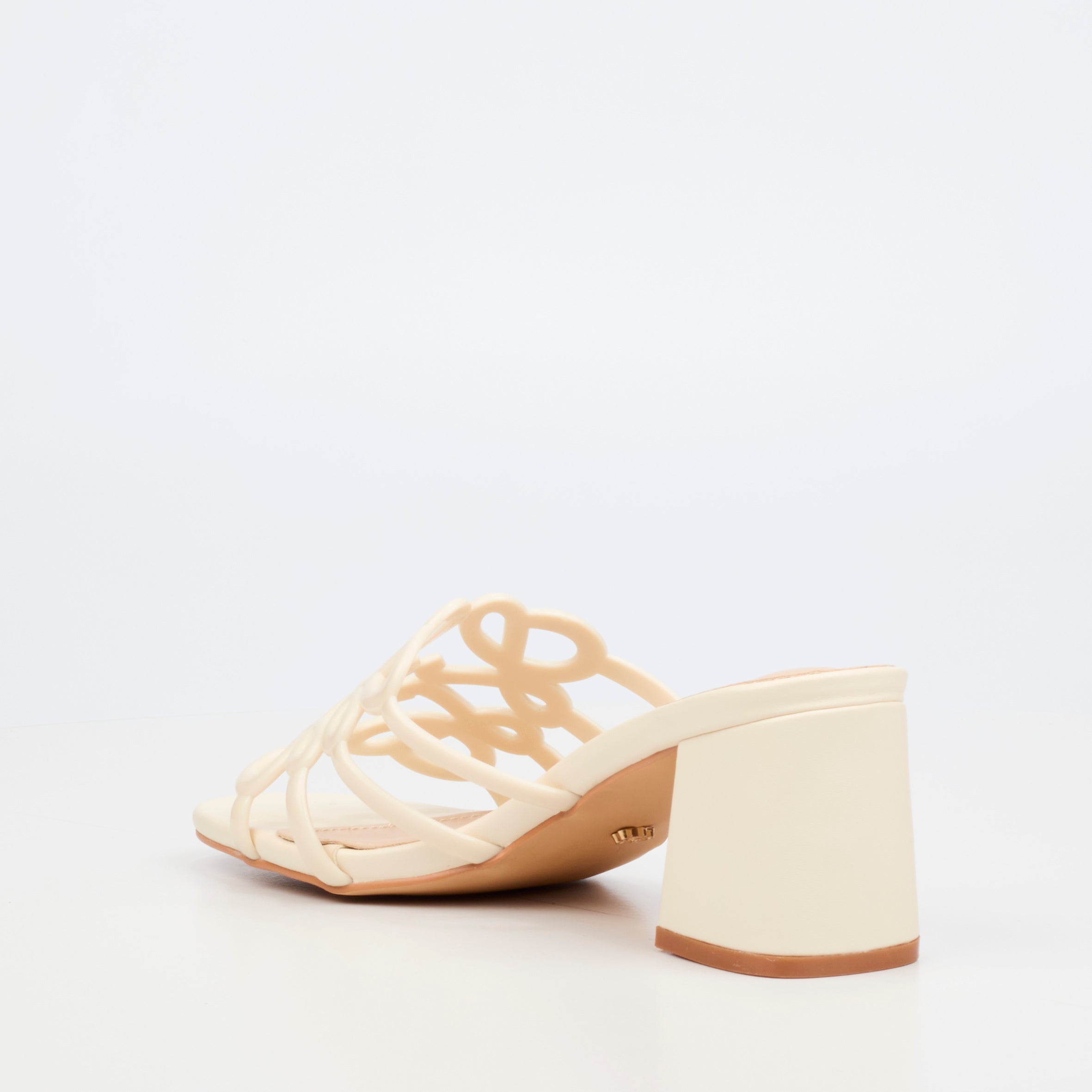 Miss Black Bardot 11 Heel - Natural