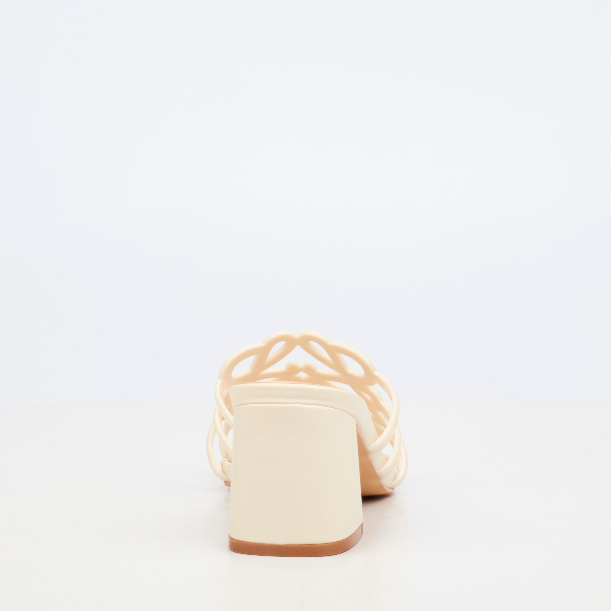 Miss Black Bardot 11 Heel - Natural