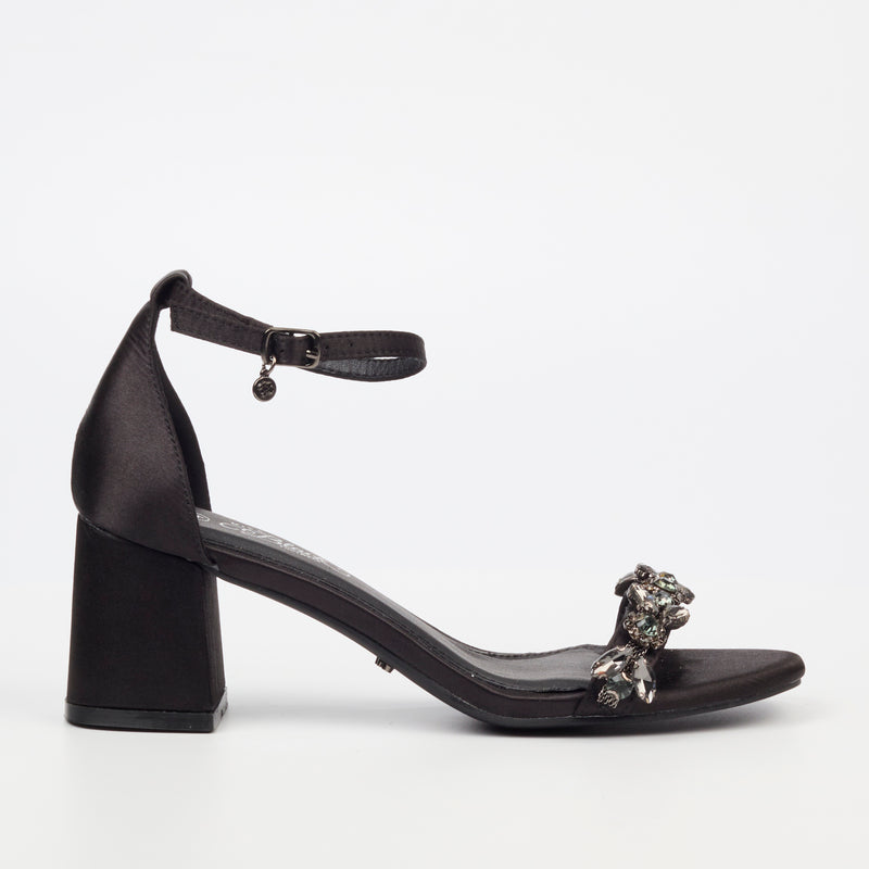 Miss Black Bardot 2 Heel - Black footwear Miss Black   