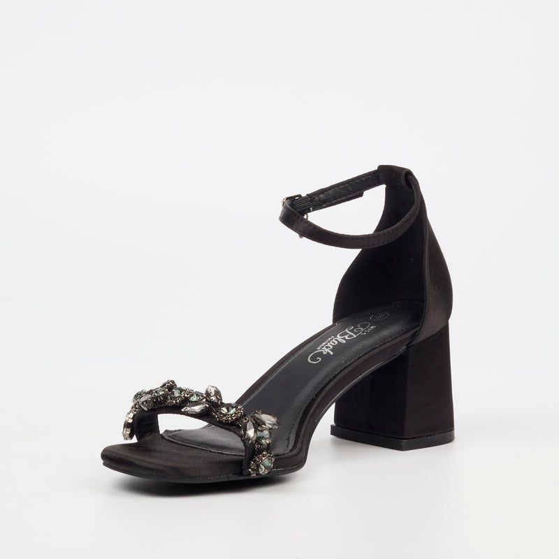 Miss Black Bardot 2 Heel - Black footwear Miss Black   