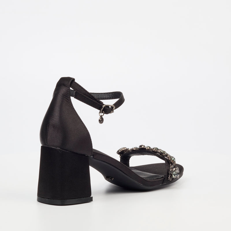 Miss Black Bardot 2 Heel - Black footwear Miss Black   