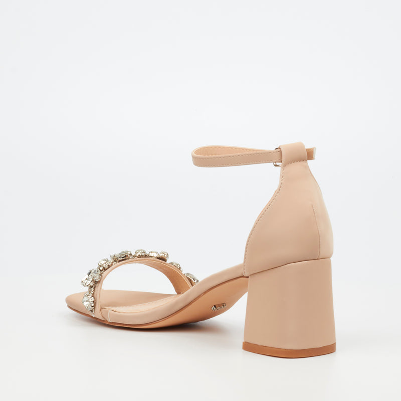 Miss Black Bardot 2 Heel - Champagne footwear Miss Black   