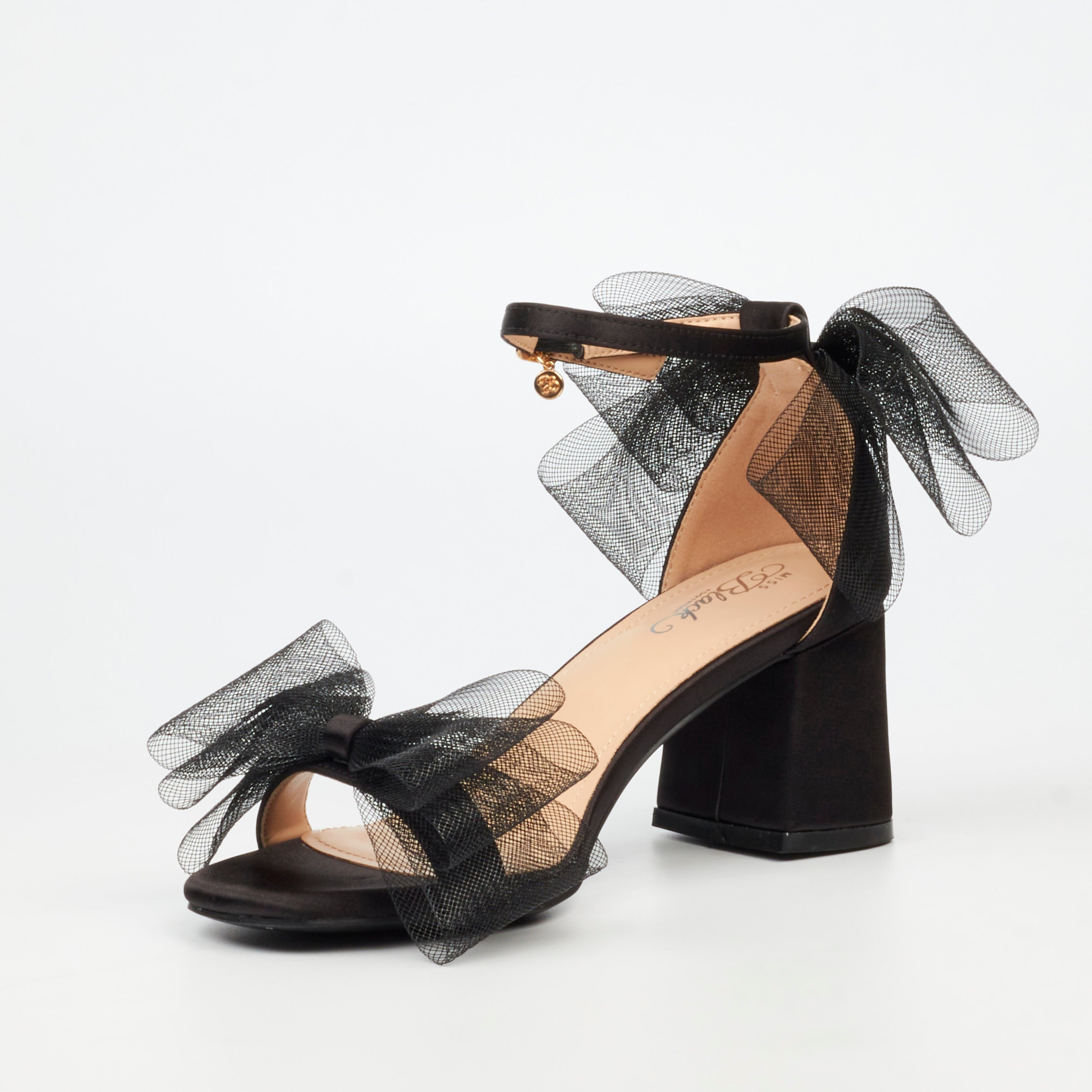 Miss Black Bardot 5 Heel - Black footwear Miss Black