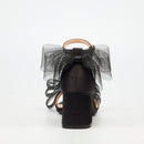 Miss Black Bardot 5 Heel - Black