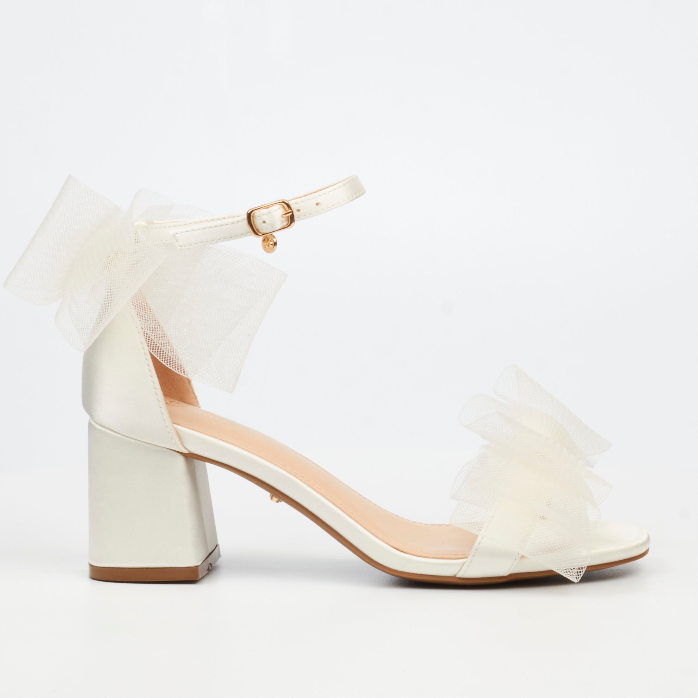 Miss Black Bardot 5 Heel - White footwear Miss Black