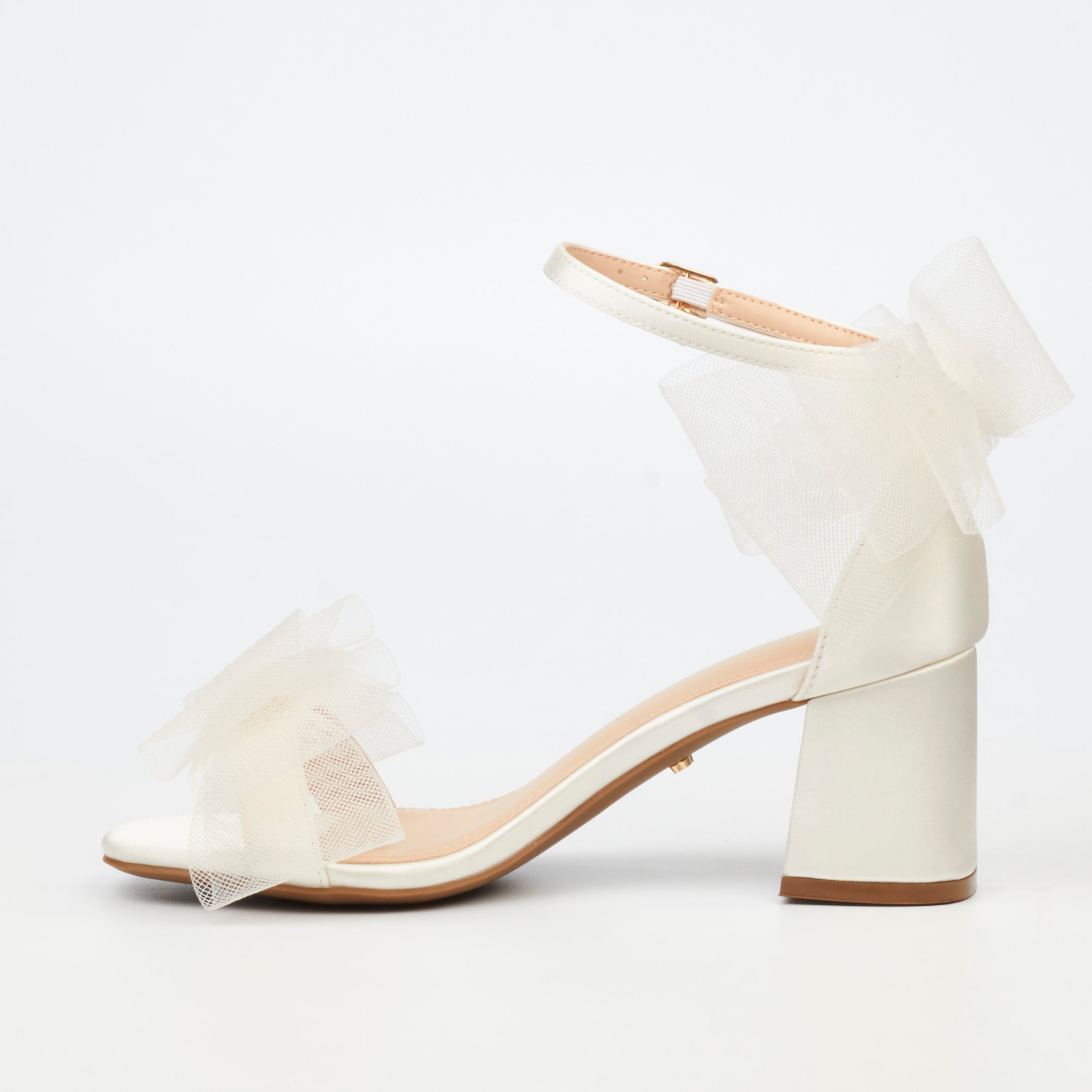 Miss Black Bardot 5 Heel - White footwear Miss Black