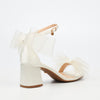 Miss Black Bardot 5 Heel - White