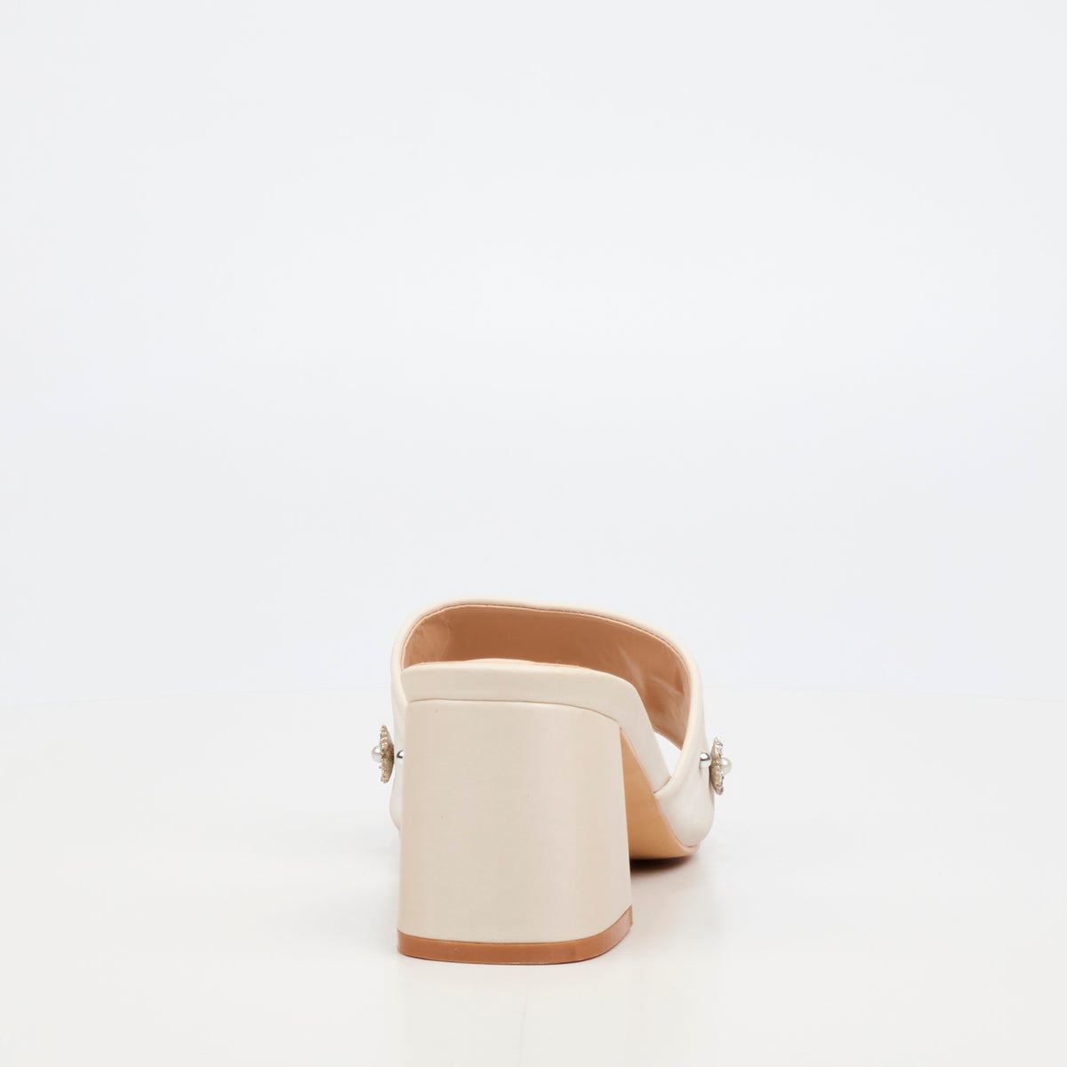 Miss Black Bardot 9 Heel - Champagne footwear Miss Black