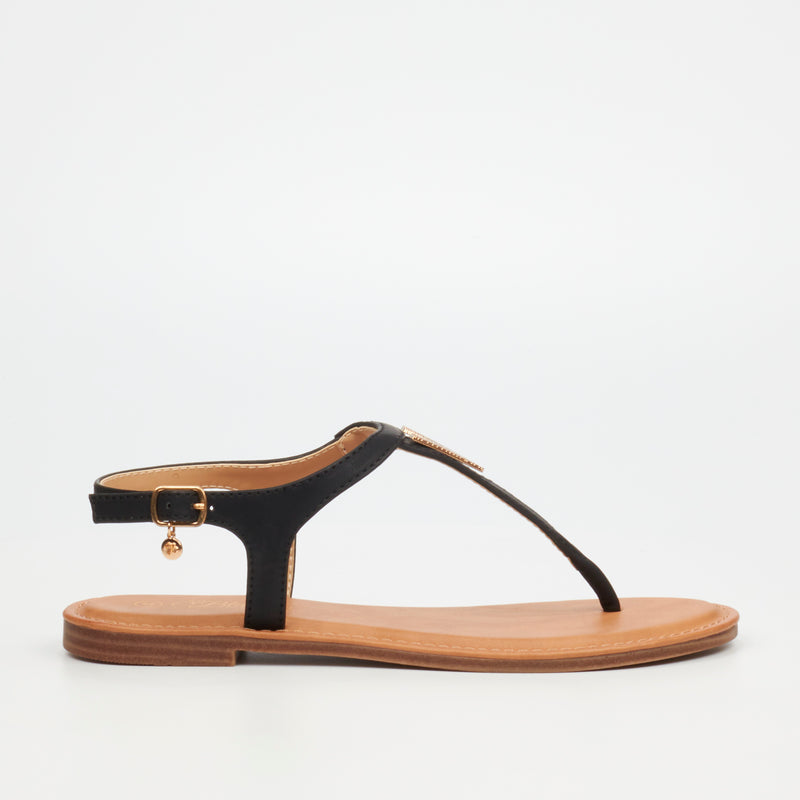 Miss Black Basil 3 Sandal - Black footwear Miss Black   