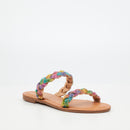 Miss Black Basil 4 Flat Sandal - Multi footwear Miss Black