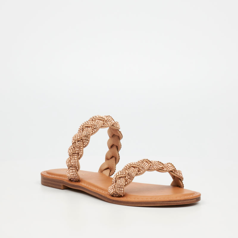 Miss Black Basil 4 Sandal - Rose Gold footwear Miss Black   