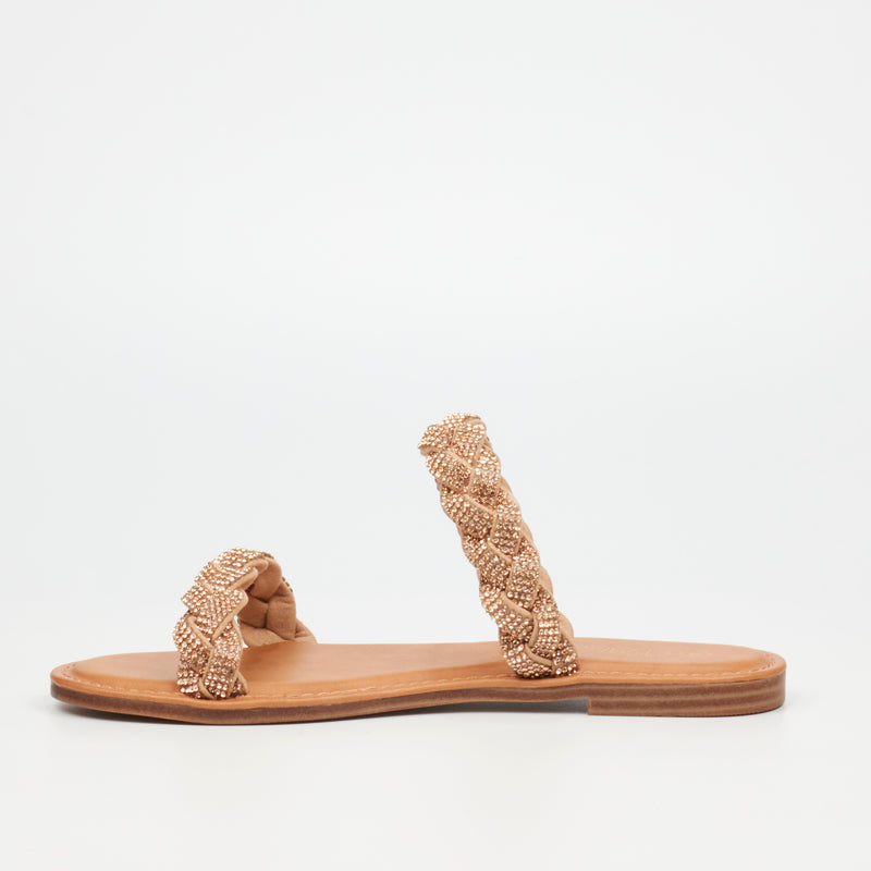 Miss Black Basil 4 Sandal - Rose Gold footwear Miss Black   