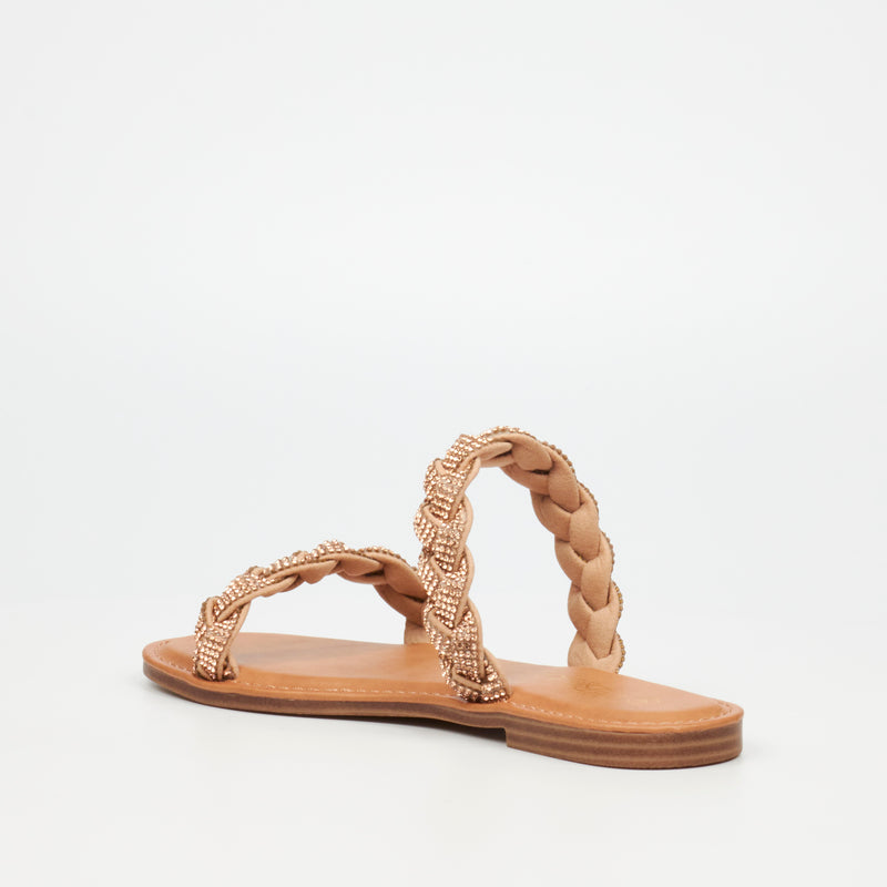 Miss Black Basil 4 Sandal - Rose Gold footwear Miss Black   