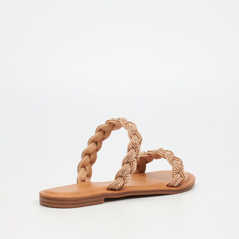 Miss Black Basil 4 Sandal - Rose Gold footwear Miss Black   