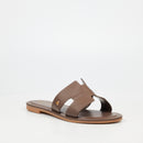 Miss Black Basil 5 Sandal - Chocolate footwear Miss Black