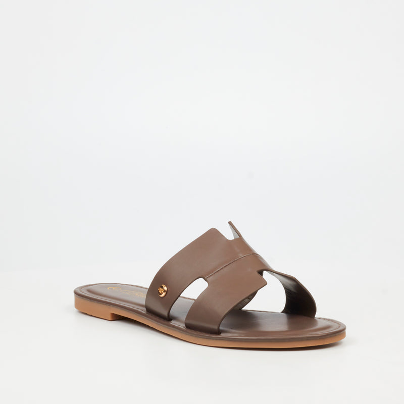 Miss Black Basil 5 Sandal - Chocolate footwear Miss Black