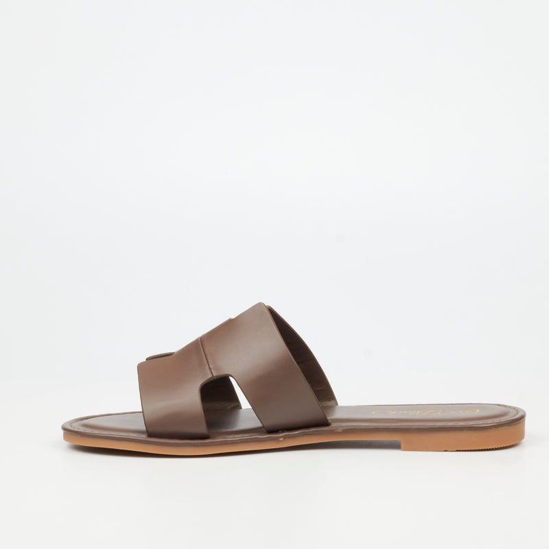 Miss Black Basil 5 Sandal - Chocolate footwear Miss Black