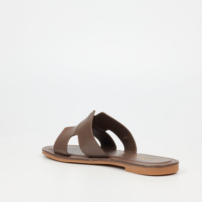 Miss Black Basil 5 Sandal - Chocolate footwear Miss Black