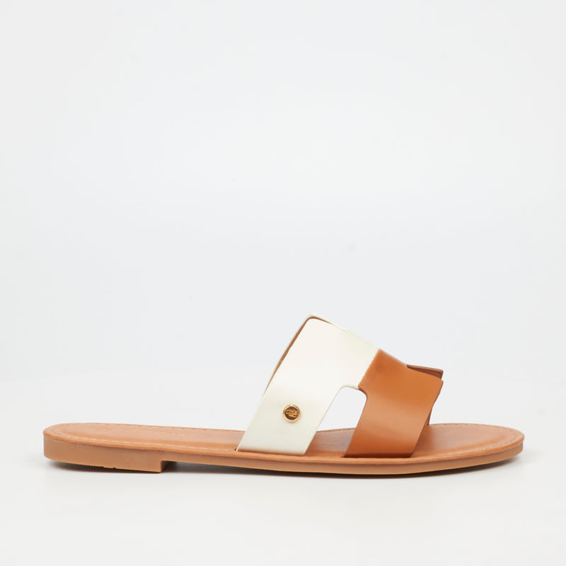 Miss Black Basil 5 Sandal - Tan footwear Miss Black