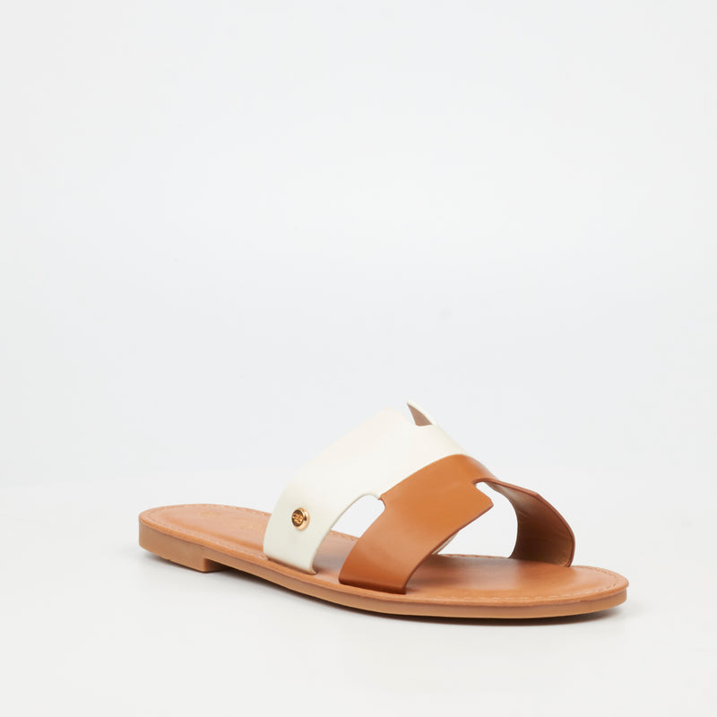 Miss Black Basil 5 Sandal - Tan footwear Miss Black