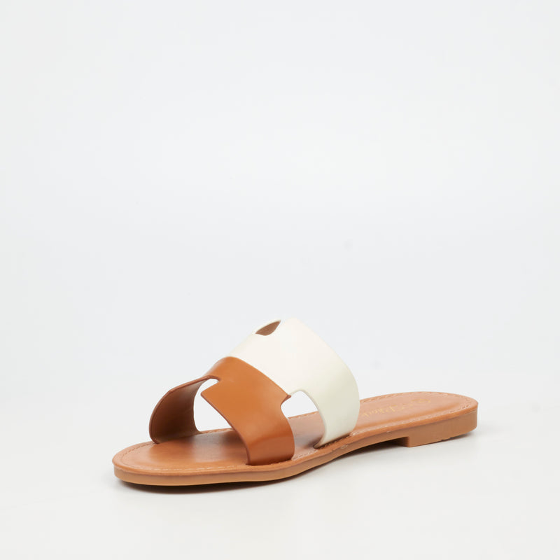 Miss Black Basil 5 Sandal - Tan footwear Miss Black
