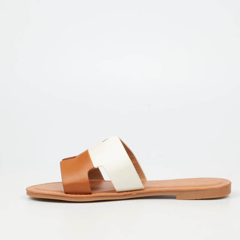 Miss Black Basil 5 Sandal - Tan footwear Miss Black