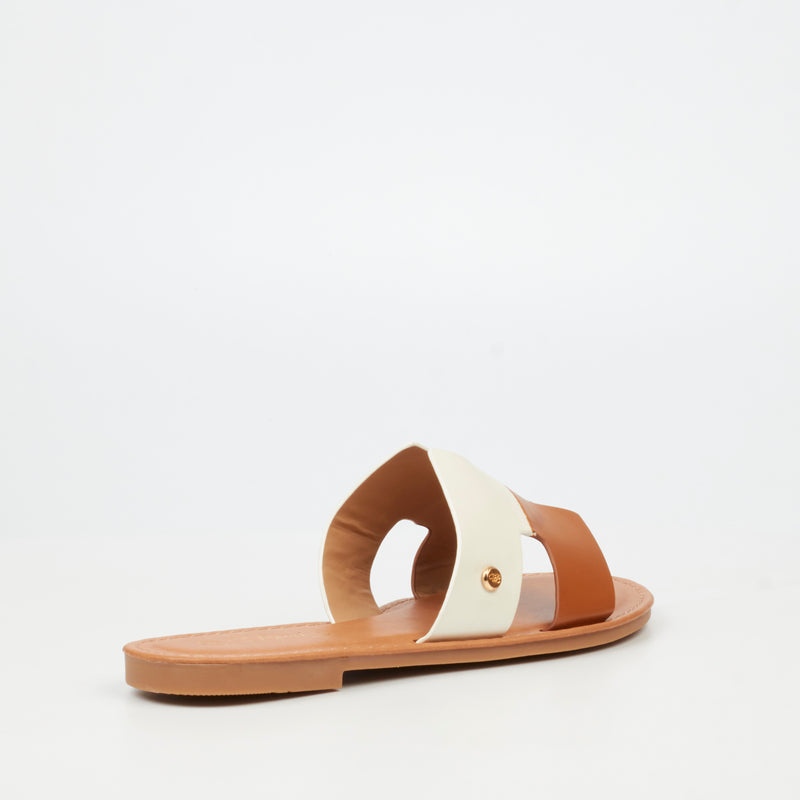 Miss Black Basil 5 Sandal - Tan footwear Miss Black