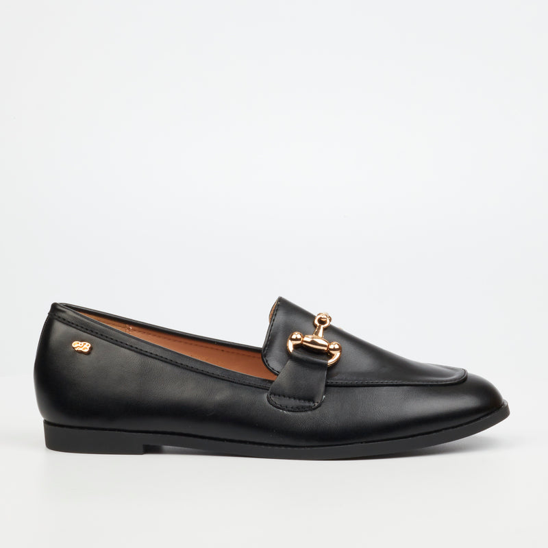 Miss Black Baylee 4 Loafer - Black footwear Miss Black   