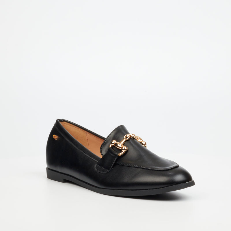 Miss Black Baylee 4 Loafer - Black footwear Miss Black   