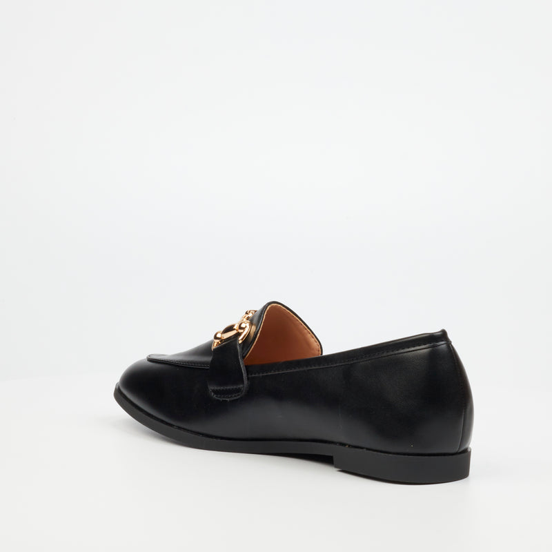 Miss Black Baylee 4 Loafer - Black footwear Miss Black   