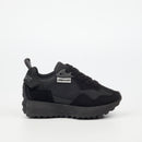 Urbanart Bellay 1 Faux Nubuck / Faux Suede Sneaker - Black (youth) footwear UBRT