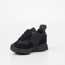 Urbanart Bellay 1 Faux Nubuck / Faux Suede Sneaker - Black (youth) footwear UBRT