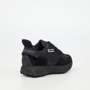 Urbanart Bellay 1 Faux Nubuck / Faux Suede Sneaker - Black (youth) footwear UBRT