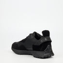 Urbanart Bellay 1 Faux Nubuck / Faux Suede Sneaker - Black footwear UBRT