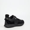 Urbanart Bellay 1 Faux Nubuck / Faux Suede Sneaker - Black footwear UBRT