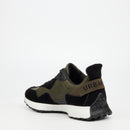 Urbanart Bellay 1 Faux Nubuck / Faux Suede Sneaker - Olive footwear UBRT