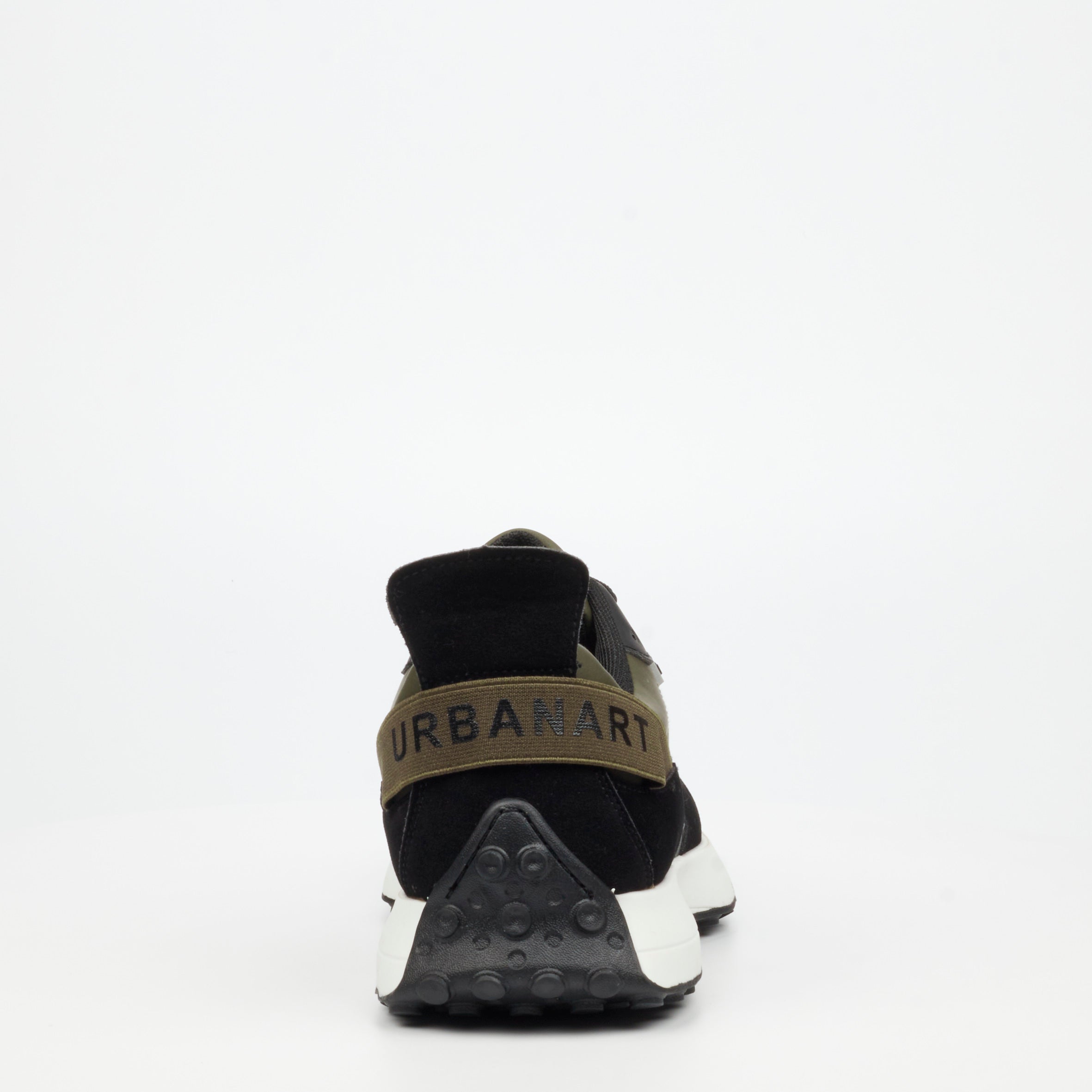 Urbanart Bellay 1 Faux Nubuck / Faux Suede Sneaker - Olive footwear UBRT
