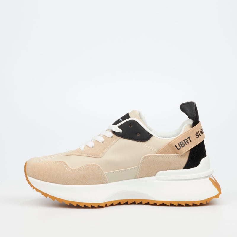 Urbanart Bellay 1 Wax Sue Sneaker - Beige footwear UBRT   