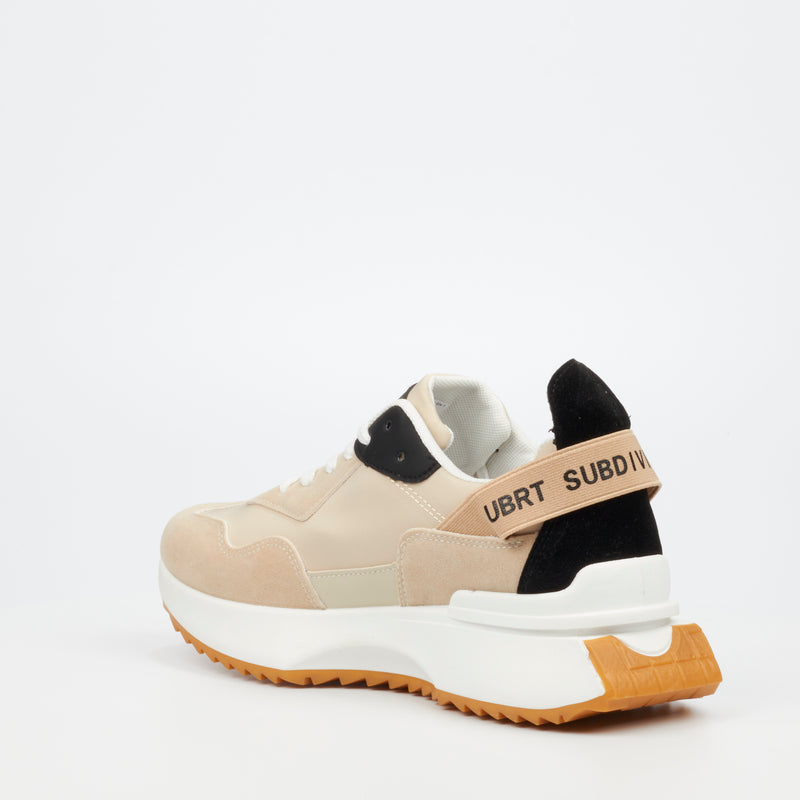 Urbanart Bellay 1 Wax Sue Sneaker - Beige footwear UBRT